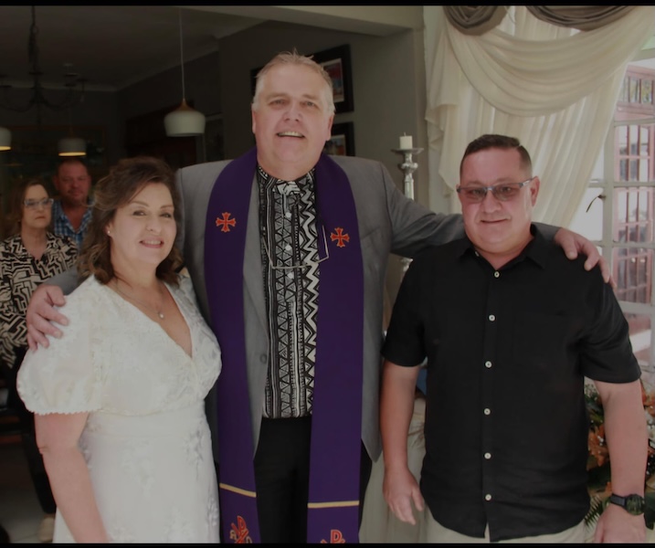 Wedding ceremony by Dr. Gerrit Rademeyer in Molemole