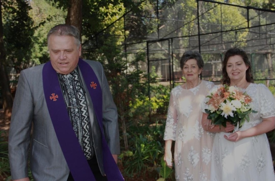 Wedding ceremony by Dr. Gerrit Rademeyer in Molemole
